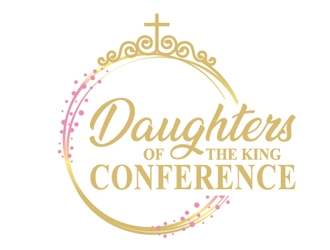 Daughters of the King Conference logo design by Roma