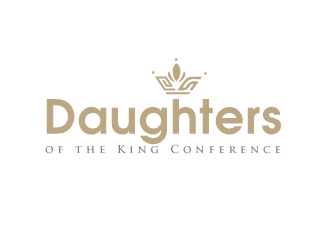 Daughters of the King Conference logo design by AamirKhan