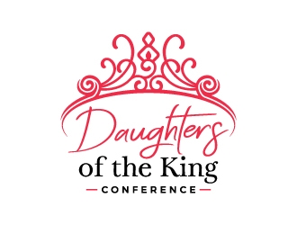 Daughters of the King Conference logo design by JudynGraff