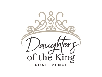 Daughters of the King Conference logo design by JudynGraff