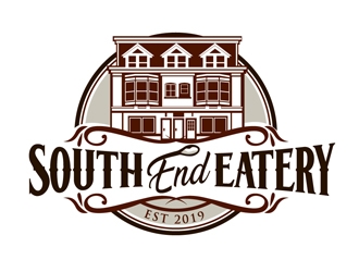 South End Eatery logo design by DreamLogoDesign