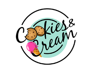 Cookies and Cream logo design by ingepro