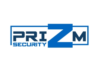 Prizm Security logo design by aryamaity