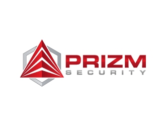 Prizm Security logo design by redwolf