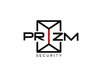 Prizm Security logo design by willy7