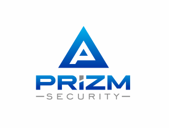 Prizm Security logo design by serprimero