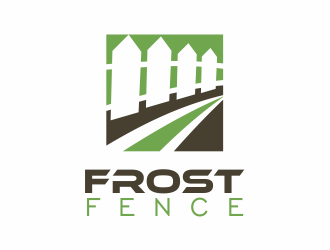 Frost Fence logo design by up2date