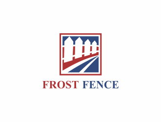 Frost Fence logo design by up2date