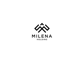 MILENA HOLDING logo design by haidar