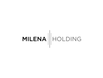 MILENA HOLDING logo design by haidar