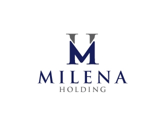 MILENA HOLDING logo design by aRBy