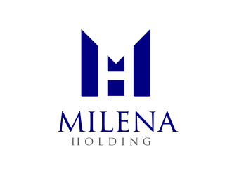 MILENA HOLDING logo design by Rossee