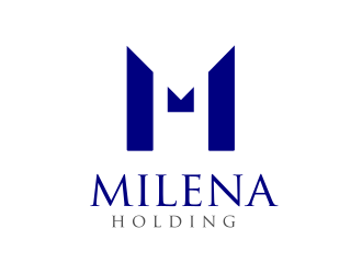 MILENA HOLDING logo design by Rossee