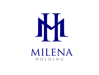 MILENA HOLDING logo design by Rossee