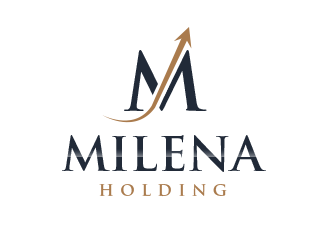 MILENA HOLDING logo design by BeDesign