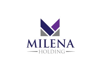 MILENA HOLDING logo design by gearfx