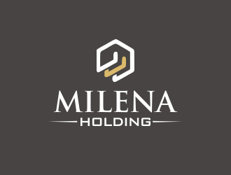 MILENA HOLDING logo design by YONK