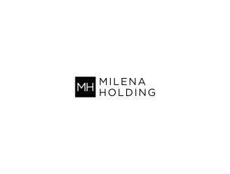 MILENA HOLDING logo design by haidar