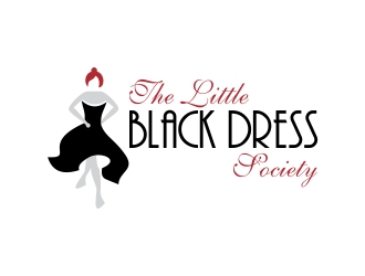 The Little Black Dress Society logo design by cikiyunn