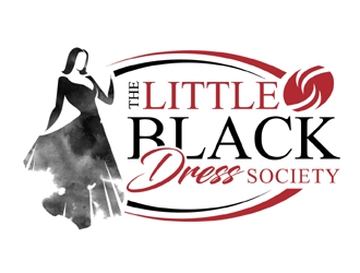 The Little Black Dress Society logo design by MAXR