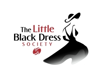 The Little Black Dress Society logo design by ruki