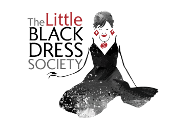 The Little Black Dress Society logo design by scriotx