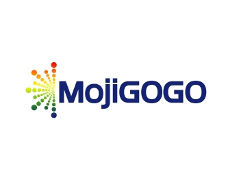 MojiGOGO logo design by AamirKhan