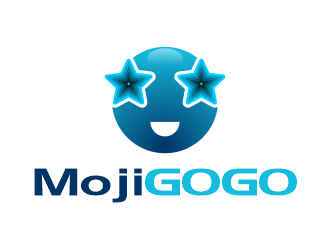 MojiGOGO logo design by SmartTaste