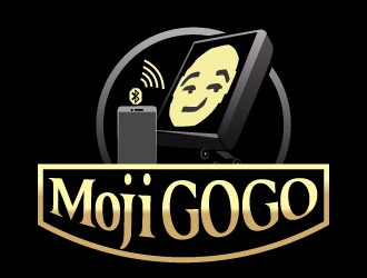 MojiGOGO logo design by Suvendu
