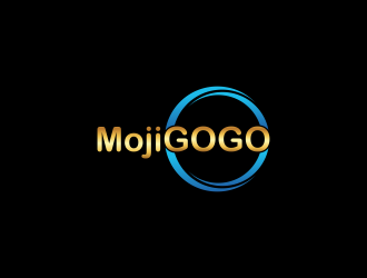 MojiGOGO logo design by luckyprasetyo