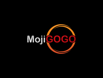 MojiGOGO logo design by luckyprasetyo
