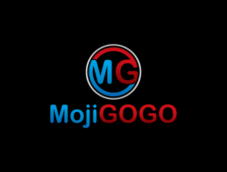 MojiGOGO logo design by luckyprasetyo