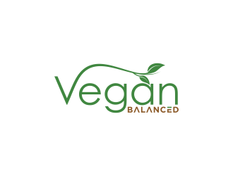 Vegan Balanced logo design by Shina