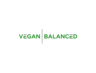 Vegan Balanced logo design by alby