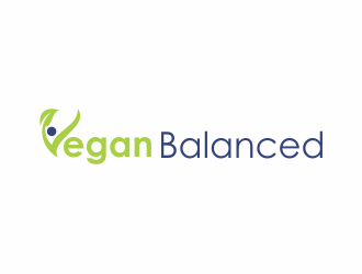 Vegan Balanced logo design by up2date