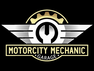 The Motorcity Mechanic Garage logo design by Suvendu