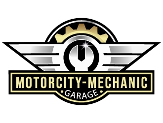 The Motorcity Mechanic Garage logo design by Suvendu