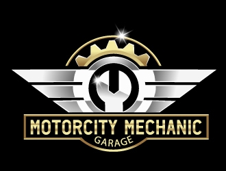 The Motorcity Mechanic Garage logo design by Suvendu