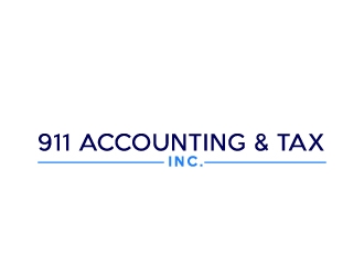 911 Account & Tax, Inc. logo design by AamirKhan