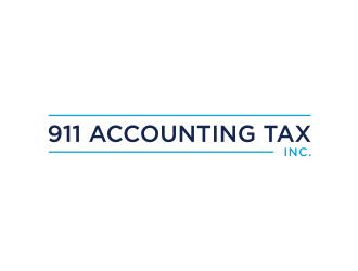 911 Account & Tax, Inc. logo design by ammad