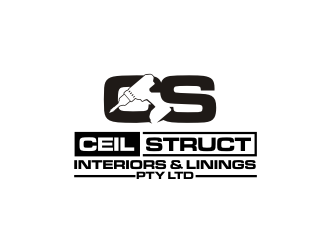 CEIL-STRUCT Interiors & Linings Pty Ltd logo design by BintangDesign