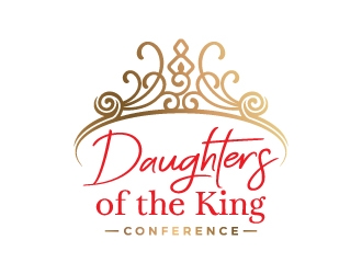 Daughters of the King Conference logo design by JudynGraff