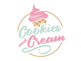Cookies and Cream logo design by LogOExperT