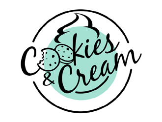 Cookies and Cream logo design by ingepro