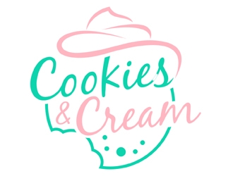 Cookies and Cream logo design by MAXR