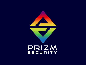 Prizm Security logo design by Andri