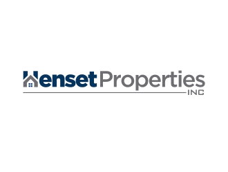 Henset Properties Inc. logo design by YONK