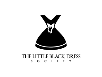 The Little Black Dress Society logo design by JessicaLopes