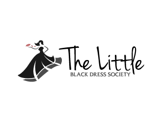 The Little Black Dress Society logo design by AamirKhan