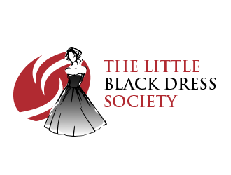 The Little Black Dress Society logo design by BeDesign